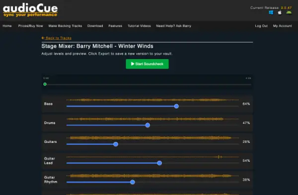 Make Backing Tracks from any song
